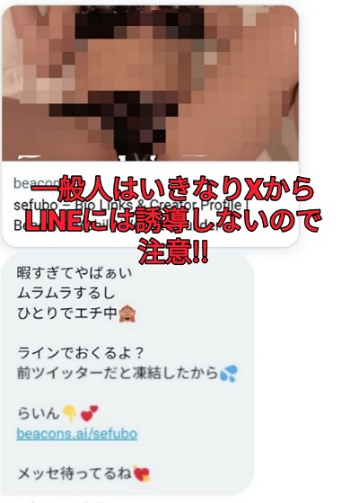 SNS X (旧Twitter)出会いの危険性